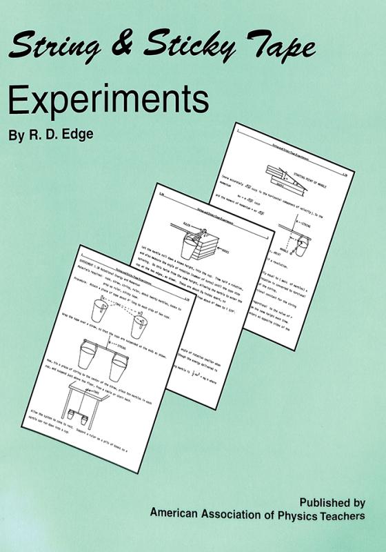 Cover of String and Sticky Tape Experiments