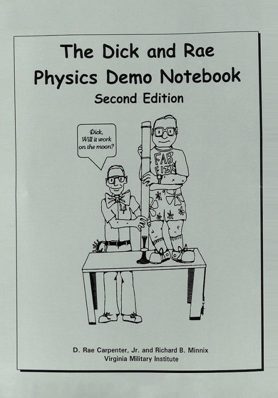 Cover of The Dick and Rae Physics Demo Notebook